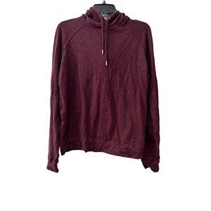 GOOD MAN BRAND Size S Long Sleeve Hoodie Burgundy